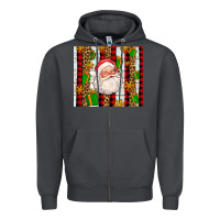 Smoke santa with gifts Zipper Hoodie - AdoDesignShop