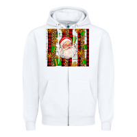 Santa With Gifts Zipper Hoodie | Teevron