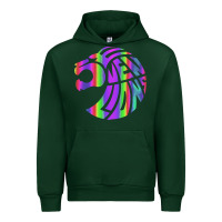 Forest Green reflective 7 lions Urban Hoodie - artisFamous