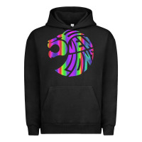 Pigment Black reflective 7 lions Urban Hoodie - artisFamous