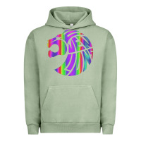 Pigment Oil Green reflective 7 lions Urban Hoodie - artisFamous
