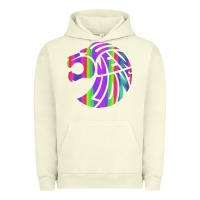 Pigment Pistachio reflective 7 lions Urban Hoodie - artisFamous