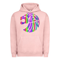 Pigment Salmon reflective 7 lions Urban Hoodie - artisFamous