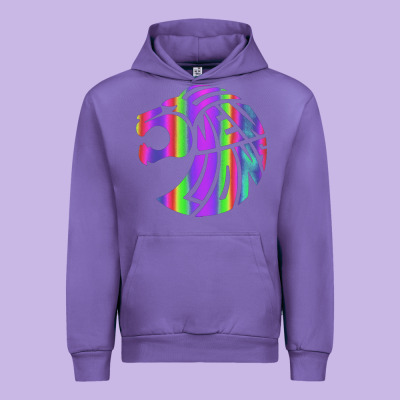 Reflective 7 Lions Urban Hoodie Designed By Artisfamous