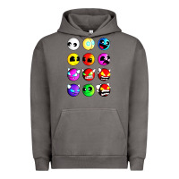 Pigment Tornado geometry dash difficulty  faces Urban Hoodie - artisFamous