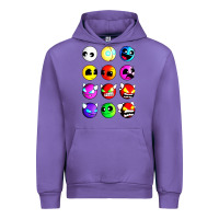 Geometry Dash Difficulty  Faces Urban Hoodie | Teevron