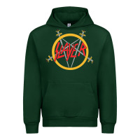 Forest Green heavy metal Urban Hoodie - artisFamous