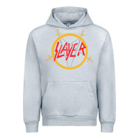 Heather Grey heavy metal Urban Hoodie - artisFamous