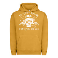 Pigment Peanut Butter too weird to live too rare to die Urban Hoodie - artisFamous