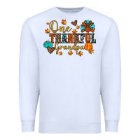 White one thankful grandpa Premium Sweatshirt - JahusDesignShop