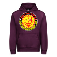 Mauve Wine japan pro wrestling Urban Hoodie - artisFamous