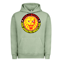 Pigment Oil Green japan pro wrestling Urban Hoodie - artisFamous