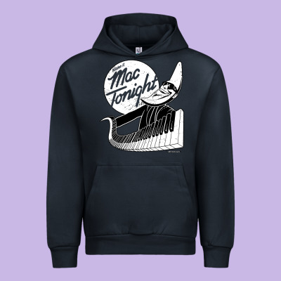 Mac Tonight Urban Hoodie Designed By Artisfamous