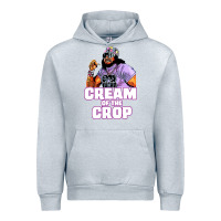 Heather Grey macho cream of the crop Urban Hoodie - artisFamous