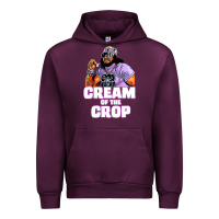 Mauve Wine macho cream of the crop Urban Hoodie - artisFamous