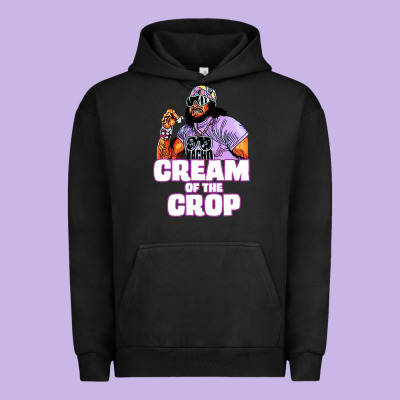 Macho Cream Of The Crop Urban Hoodie Designed By Artisfamous