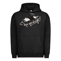 Pigment Black Lovejoy Are you alright Urban Hoodie - artisFamous