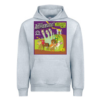Heather Grey the aquabats myths legends Urban Hoodie - artisFamous