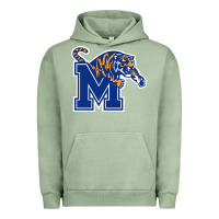 Pigment Oil Green the memphis athletic teams tigers Urban Hoodie - artisFamous