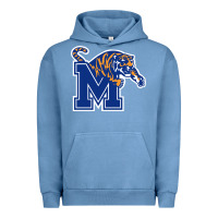Pigment Pebble Blue the memphis athletic teams tigers Urban Hoodie - artisFamous