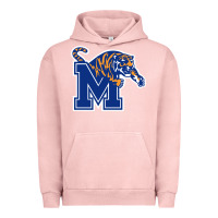 Pigment Salmon the memphis athletic teams tigers Urban Hoodie - artisFamous