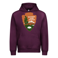 Mauve Wine national park service Urban Hoodie - artisFamous