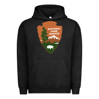 Pigment Black national park service Urban Hoodie - artisFamous
