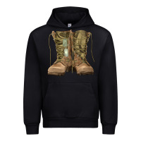 Black soldier boots Urban Hoodie - RanaPortraitStore