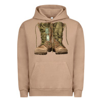 Pigment Burro soldier boots Urban Hoodie - RanaPortraitStore