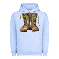 Pigment Grape Ice soldier boots Urban Hoodie - RanaPortraitStore
