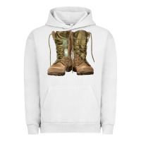 Pigment Lunar Rock soldier boots Urban Hoodie - RanaPortraitStore