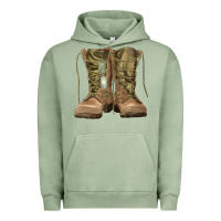 Pigment Oil Green soldier boots Urban Hoodie - RanaPortraitStore