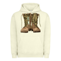 Pigment Pistachio soldier boots Urban Hoodie - RanaPortraitStore