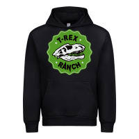 Black t rex ranch Urban Hoodie - artisFamous