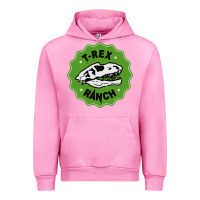 Fuchsia Pink t rex ranch Urban Hoodie - artisFamous