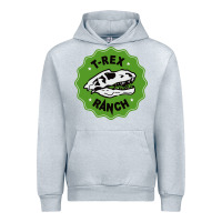 Heather Grey t rex ranch Urban Hoodie - artisFamous