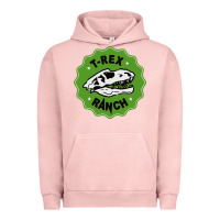 Pigment Salmon t rex ranch Urban Hoodie - artisFamous