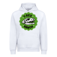 White t rex ranch Urban Hoodie - artisFamous