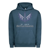 Pigment Midnight Navy battle hawks football Urban Hoodie - artisFamous