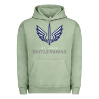 Pigment Oil Green battle hawks football Urban Hoodie - artisFamous