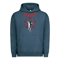 Pigment Midnight Navy starman music rush Urban Hoodie - artisFamous