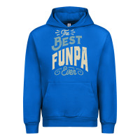 Cobalt The Best Funpa Ever - Mens Funny Dad and Grandpa Urban Hoodie - artisFamous