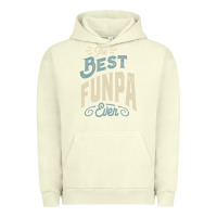 Pigment Pistachio The Best Funpa Ever - Mens Funny Dad and Grandpa Urban Hoodie - artisFamous