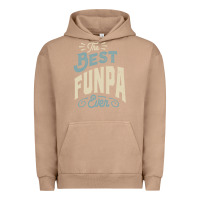 Pigment Burro The Best Funpa Ever - Mens Funny Dad and Grandpa Urban Hoodie - artisFamous