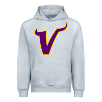 Heather Grey vikings style Urban Hoodie - artisFamous