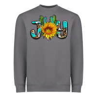 Storm joy with sunflower and cactus ado Heavyweight Sweatshirt - AdoDesignShop