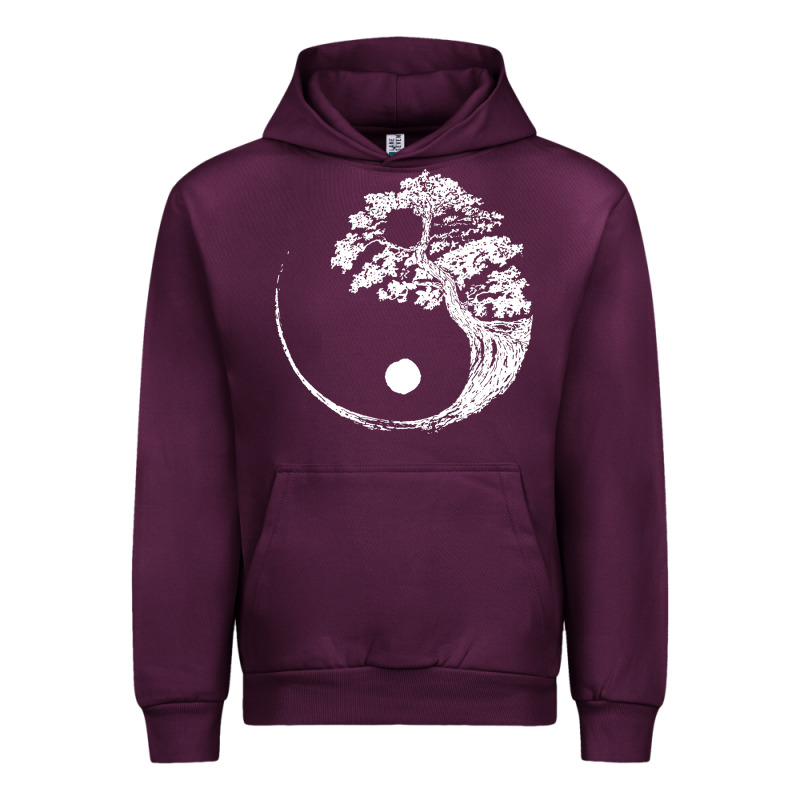 Yin Yang Bonsai Tree Urban Hoodie by artisFamous | Teevron