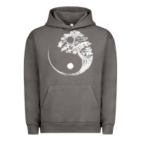 Pigment Tornado yin yang bonsai tree Urban Hoodie - artisFamous