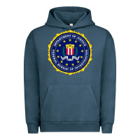 Pigment Midnight Navy fbi Urban Hoodie - artisFamous