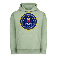 Pigment Oil Green fbi Urban Hoodie - artisFamous